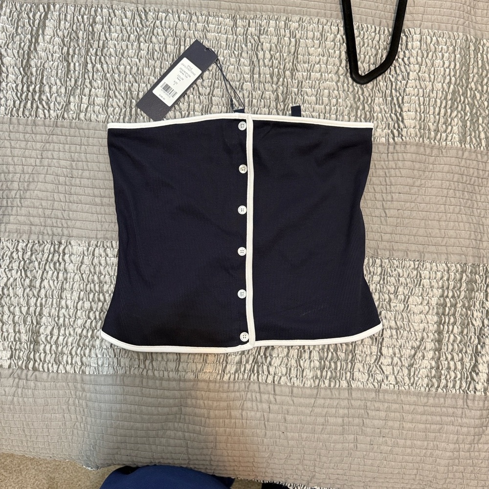 Veronica Beard Valley Top Tube Top Small